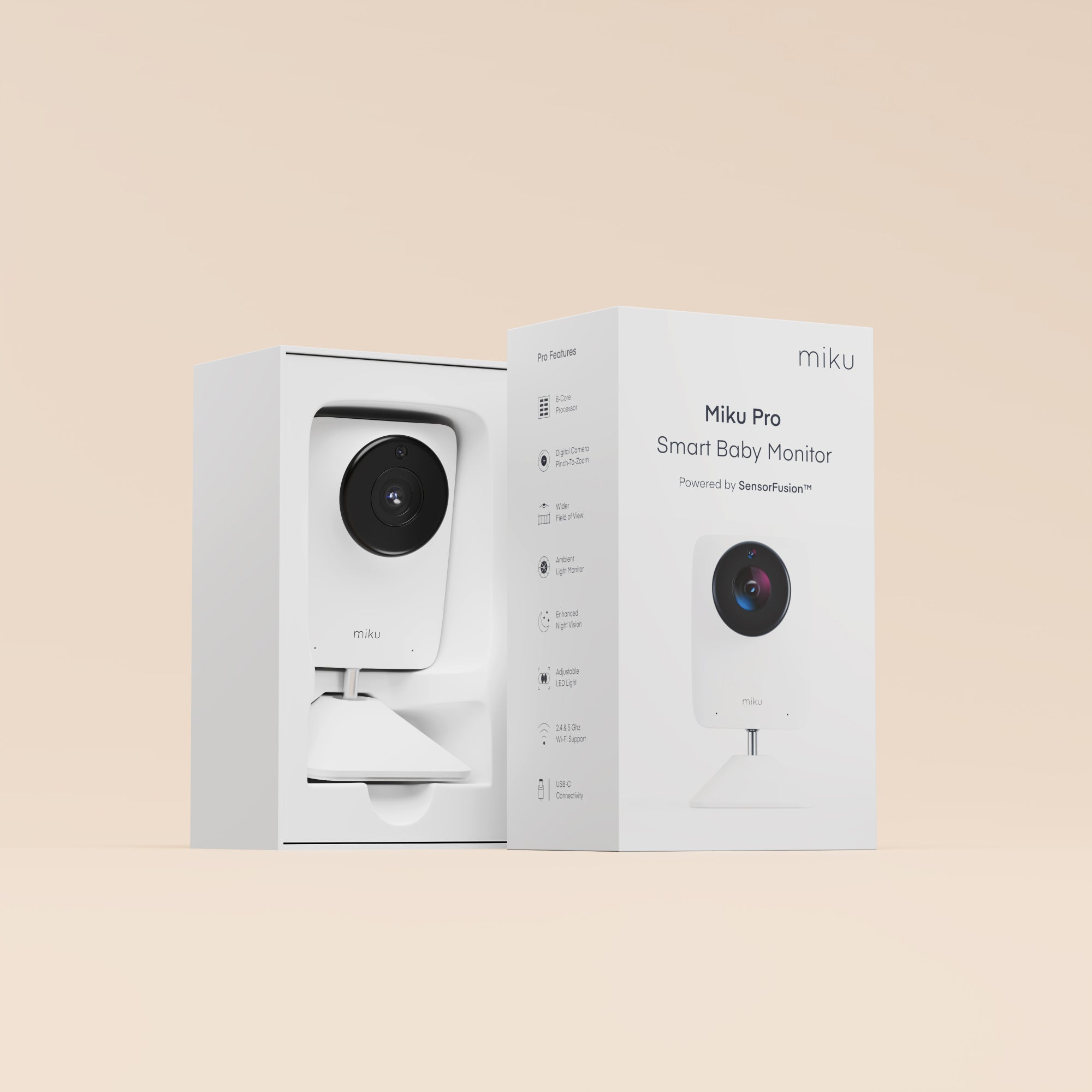 Miku Pro Smart Baby Monitor